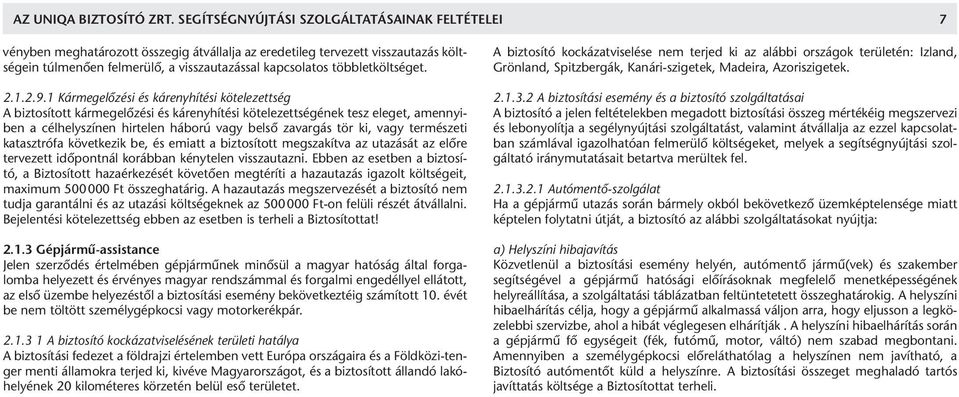többletköltséget. 2.1.2.9.