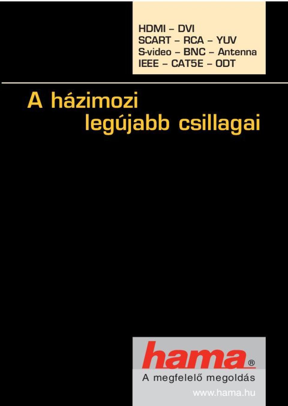 CAT5E ODT A házimozi legújabb