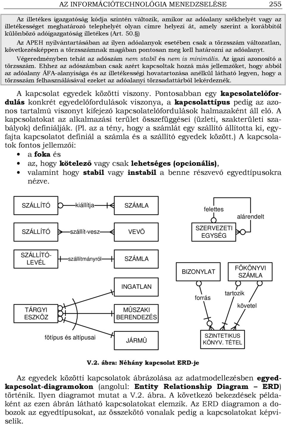 ) Az APEH nyilvántartásában az ilyen adóalanyok esetében csak a törzsszám változatlan, következésképpen a törzsszámnak magában pontosan meg kell határozni az adóalanyt.