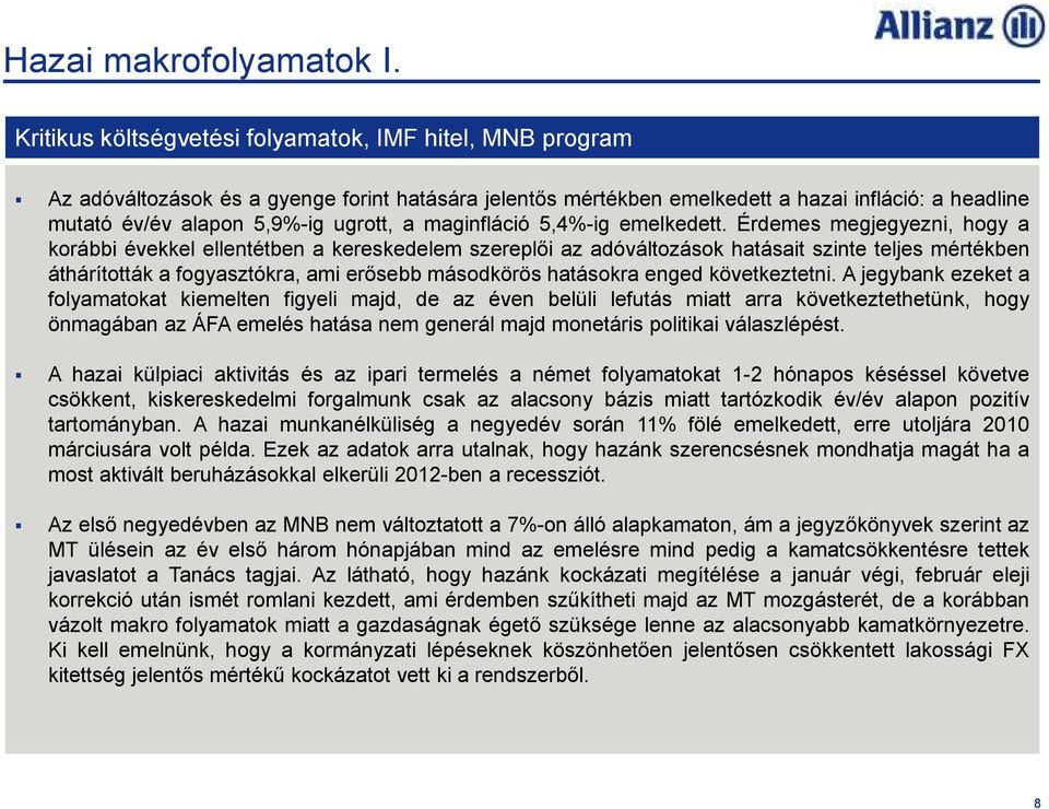 maginfláció 5,4%-ig emelkedett.