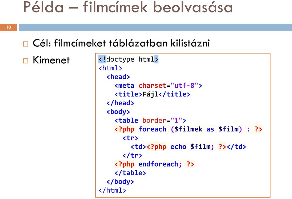 doctype html> <html> <head> <meta charset="utf-8"> <title>fájl</title>