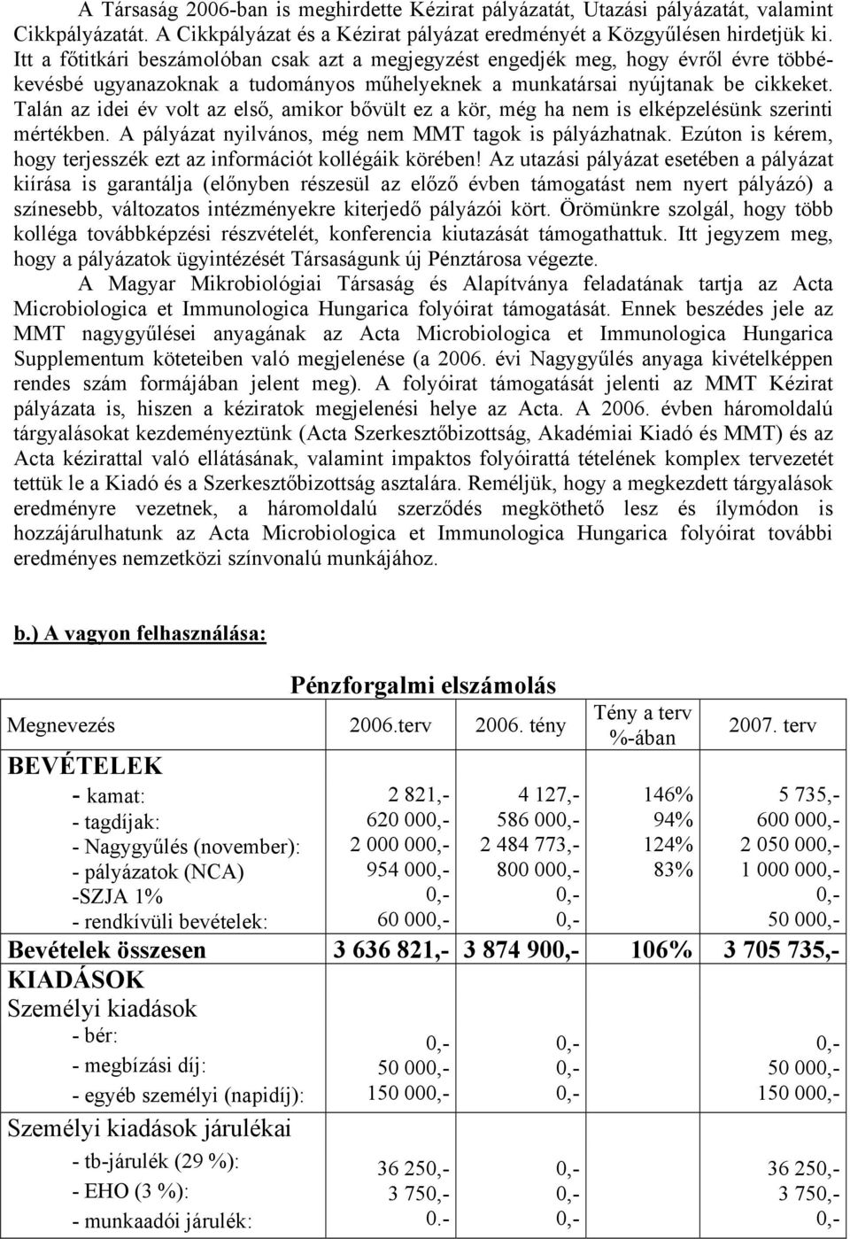 Talán az idei év volt az első, amikor bővült ez a kör, még ha nem is elképzelésünk szerinti mértékben. A pályázat nyilvános, még nem MMT tagok is pályázhatnak.
