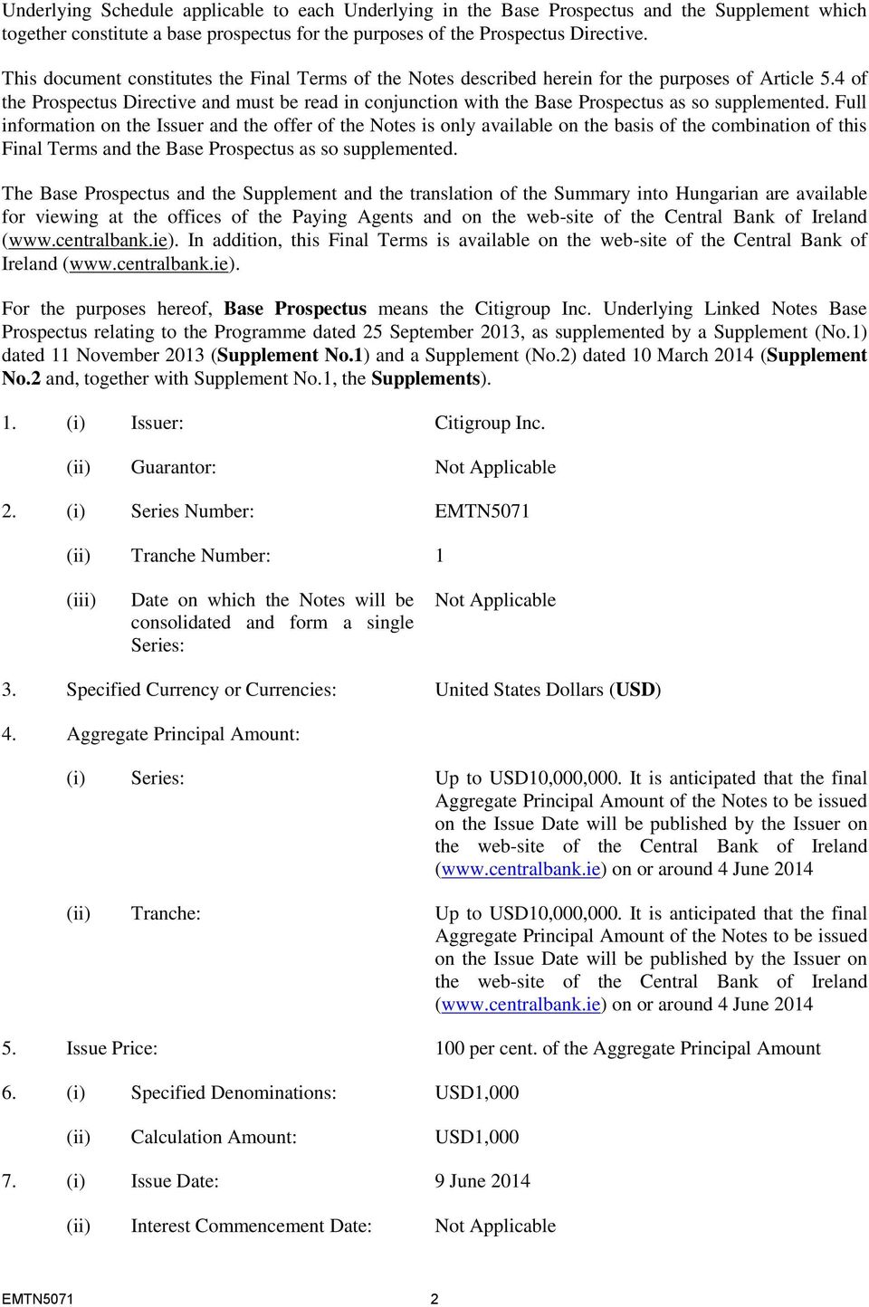 4 of the Prospectus Directive and must be read in conjunction with the Base Prospectus as so supplemented.