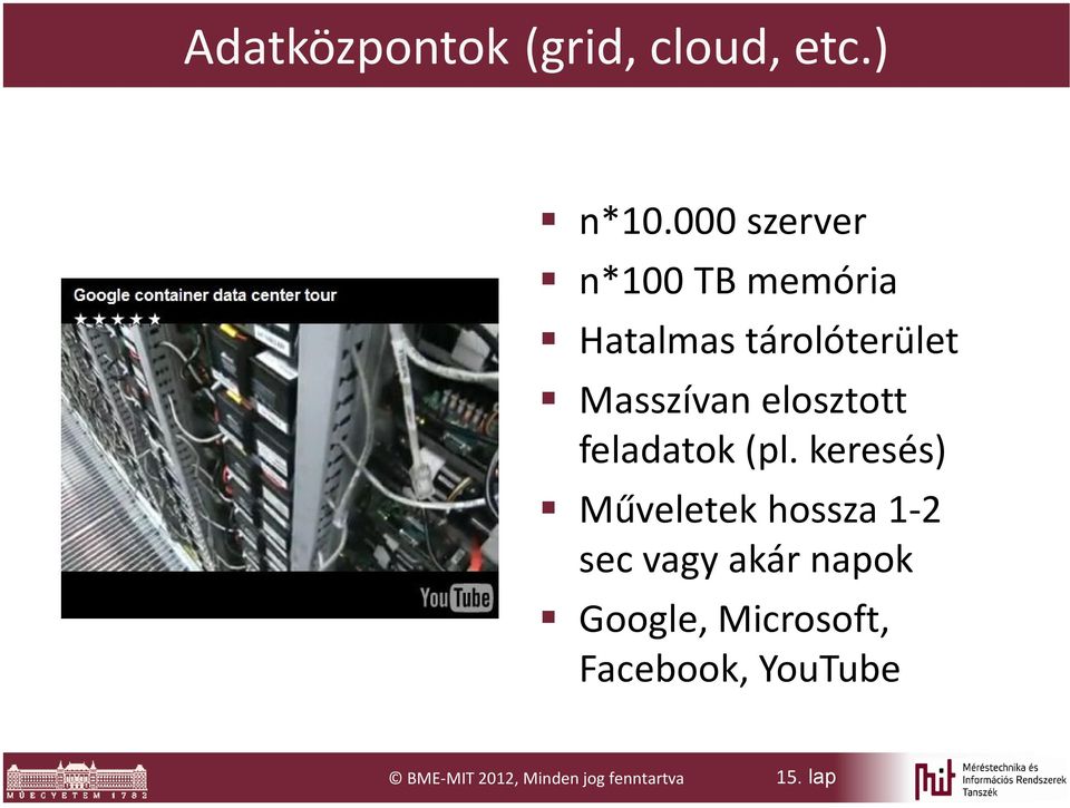 elosztott feladatok (pl.