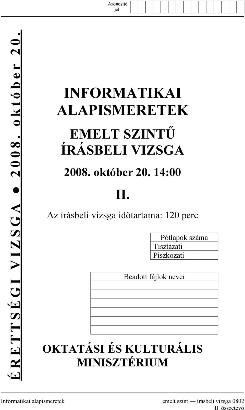 14:00 II.