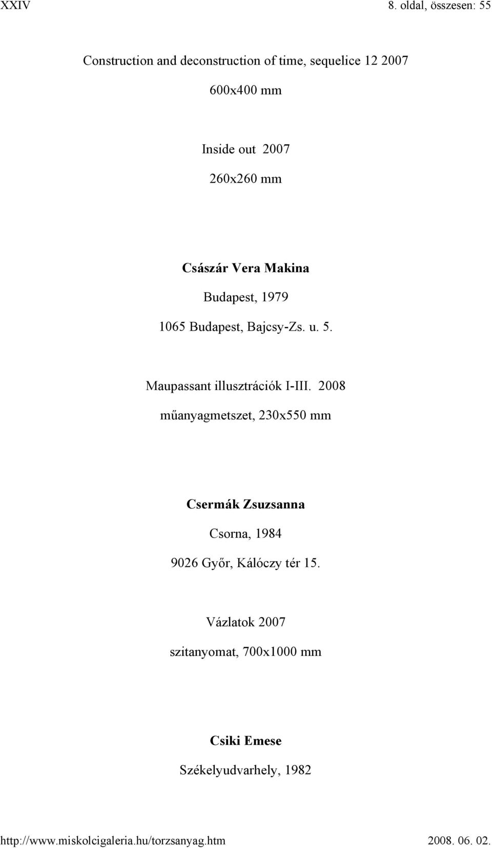 Maupassant illusztrációk I-III.