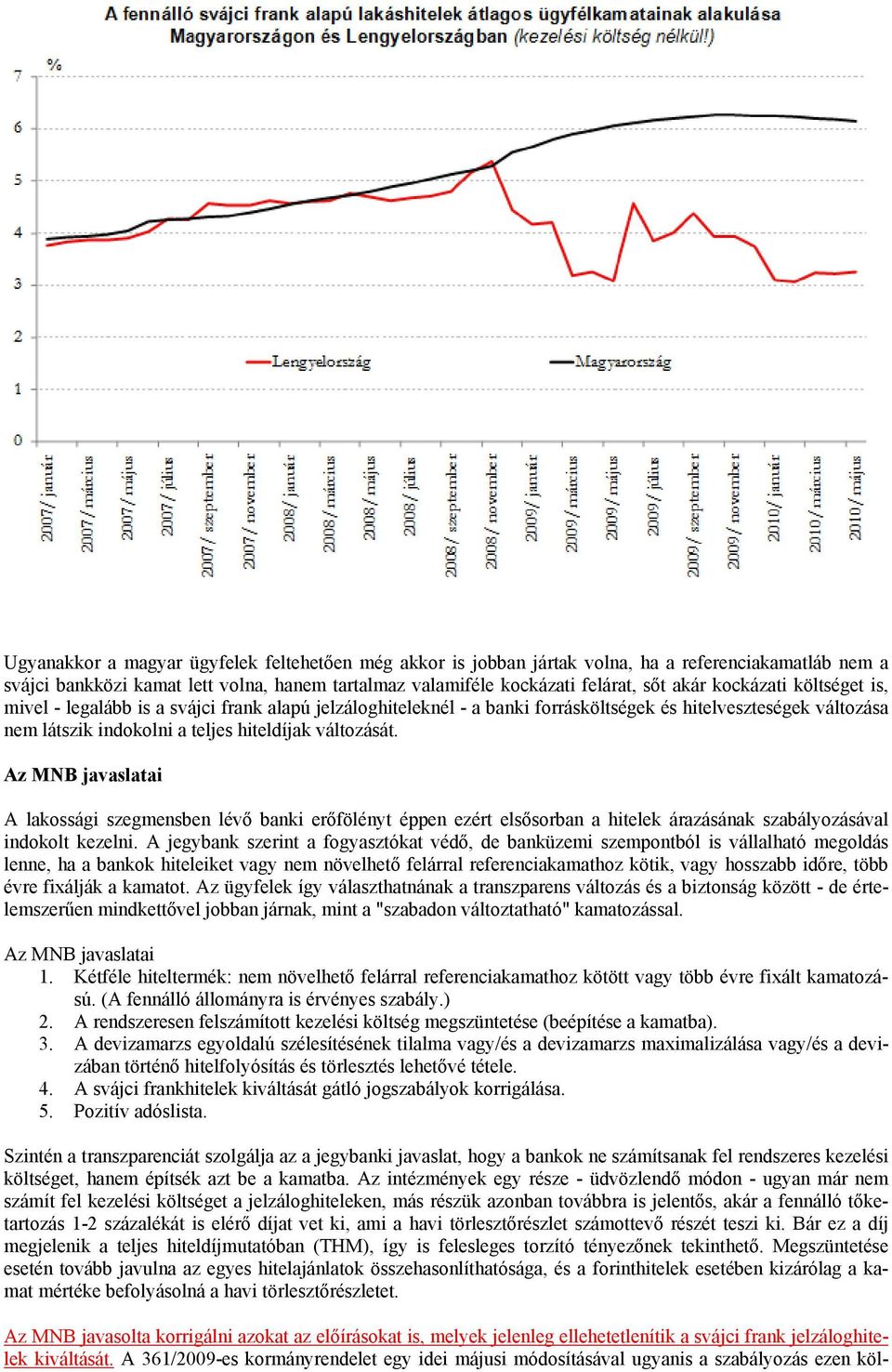 Az MNB javaslatai A lakossági szegmensben lévő banki erőfölényt éppen ezért elsősorban a hitelek árazásának szabályozásával indokolt kezelni.