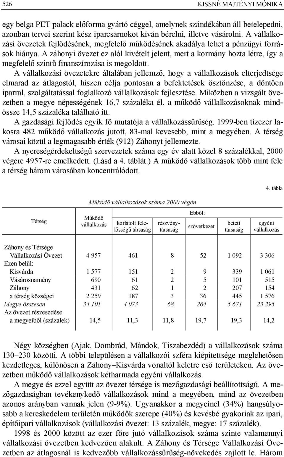 A záhonyi övezet ez alól kivételt jelent, mert a kormány hozta létre, így a megfelelő szintű finanszírozása is megoldott.