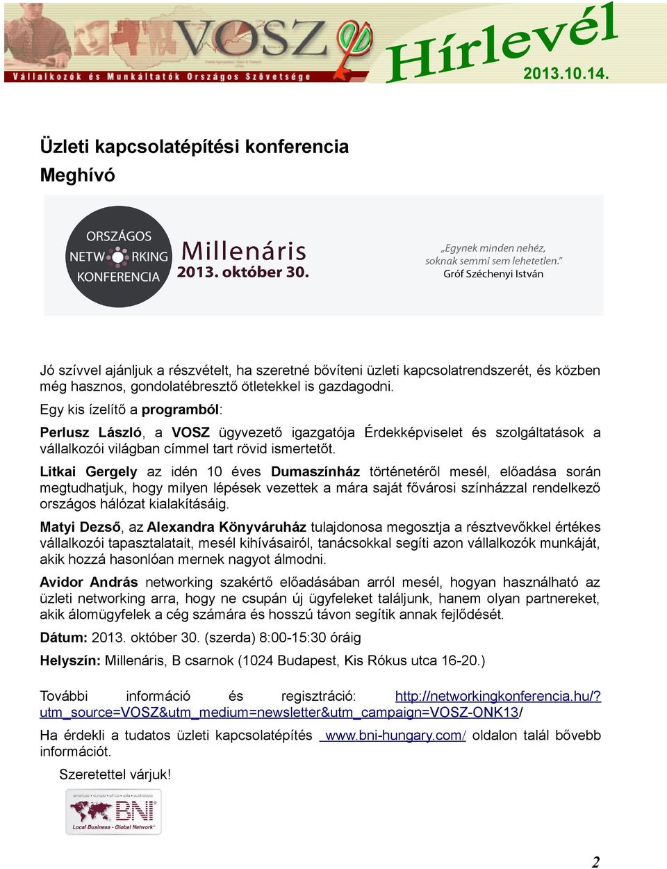 Litkai Gergely az idén 10 éves Dumaszínház történetéről mesél, előadása során megtudhatjuk, hogy milyen lépések vezettek a mára saját fővárosi színházzal rendelkező országos hálózat kialakításáig.