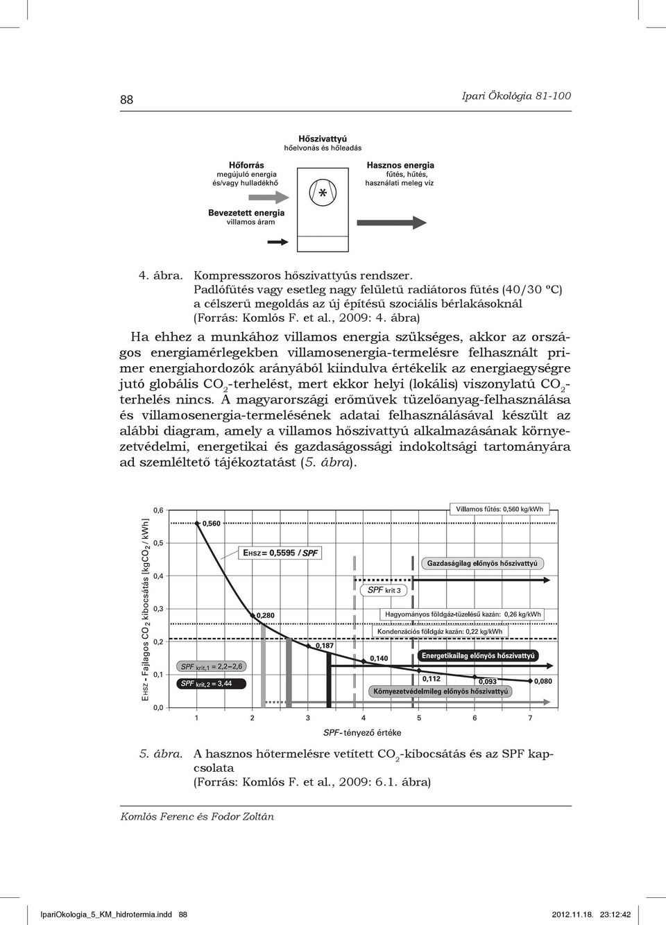 ábra) Ha ehhez a munkához villamos energia szükséges, akkor az országos energiamérlegekben villamosenergia-termelésre felhasznált primer energiahordozók arányából kiindulva értékelik az