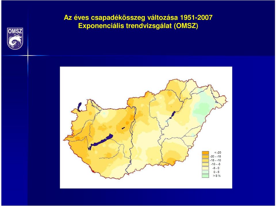 változása 1951-2007