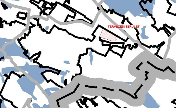10 sz. fő - Külső-Vs utc - Szent Flórián utc áltl htárolt terület eseti HÉSZ módosítás 14 A települést ÉRINTŐ országos térségi övezetek kivont 1 Az országos ökológii hálózt övezete (3.01.