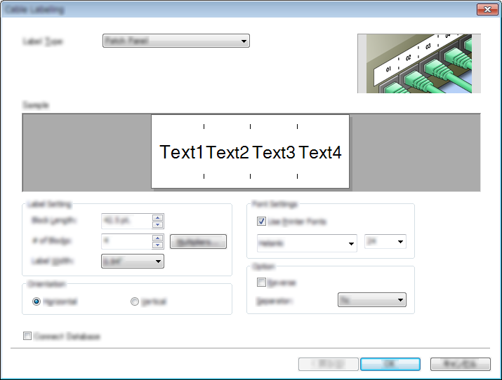 A P-touch Editor használata c Válassza ki a megjelenített beállítások egyikét: 4 3 1 5 2 1 Új elrendezés létrehozásához kattintson duplán az [Új elrendezés] lehetőségre, vagy kattintson az [Új