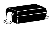 SM diódák Általában két kivezetés SOD=Small Outline Diode