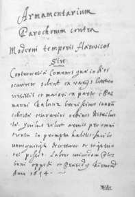BÁTHORY ORSOLYA Armamentarium Parochorum Egy 17.