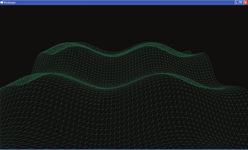 Az animáláshoz használt CG program:. struct appdata 2. { 3. float4 position: POSITION; 4. float4 color: COLOR0; 5. float3 wave: COLOR; 6. }; 7. 8. struct vfconn 9. { 0. float4 HPos: POSITION;.
