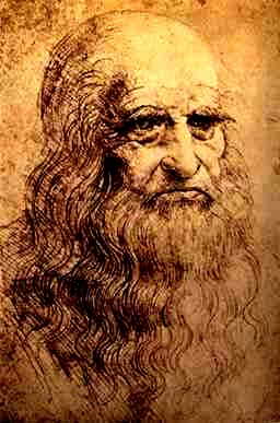 Leonardo da Vinci (1452-1519) 1519) Verrocchio helye m Firenzében matematika és s természettudom szettudomány vész