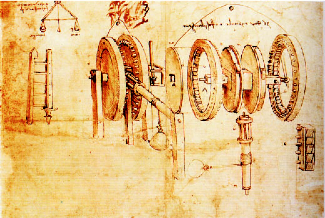 Leonardo da Vinci jegyzetfüzetei zetei 13.