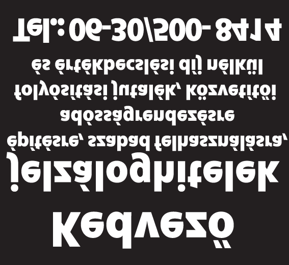 Tel./fax: 72/411-892 Mobil: 20/218-3189 E-mail: baranyapressbt@t-online.hu II I. évfolyam, 11. szám, 2008. már ius 2. 7. oldal SZOLGÁLTATÁS VILLANYSZERELÉS! Fischer József Drávaszabolcs, Fő u.