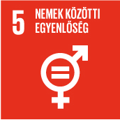 5. cél: A nemek egyenlőségének megvalósítása, minden nő és lány társadalmi szerepének megerősítése 5.1 A nők és lányok elleni mindenfajta diszkrimináció megszüntetése mindenhol 5.