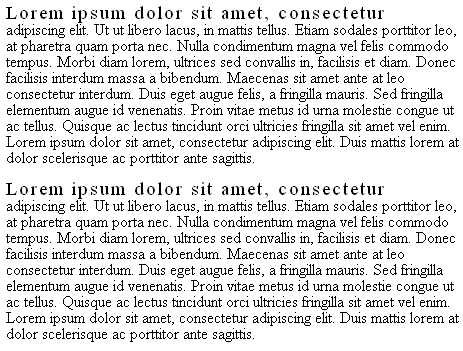 Tipográfiai látszólagos elemek 22 :first-line <!DOCTYPE HTML PUBLIC "-//W3C//DTD HTML 4.01 Transitional//EN" "http://www.w3.org/tr/html4/loose.