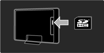 5.6 SD-kártya A memória mérete Kölcsönzött videók letöltéséhez a Net TV-r!l helyezzen be SDmemóriakártyát a TV-készülék SD-kártyanyílásába. A formázást követ!en hagyja a kártyát a nyílásban.