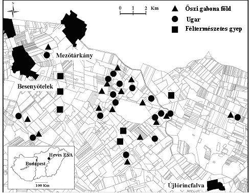 talajon fészkelő madarak fő költési időszakát követően a növényzetet lekaszálják vagy szárzúzzák.