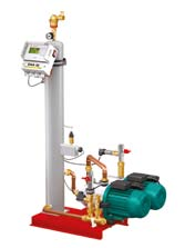 Önállóan működő utántöltö egységek vagy külső jel által vezérelt utántöltő egységek A Flamco-Fill és a Flexfiller utántöltő automaták a zárt fűtő- vagy hűtővízhálózatban minimális nyomást