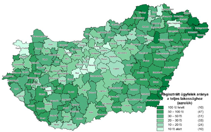 Szociális és gyermekvédelmi ellátásokat igénybe vevők