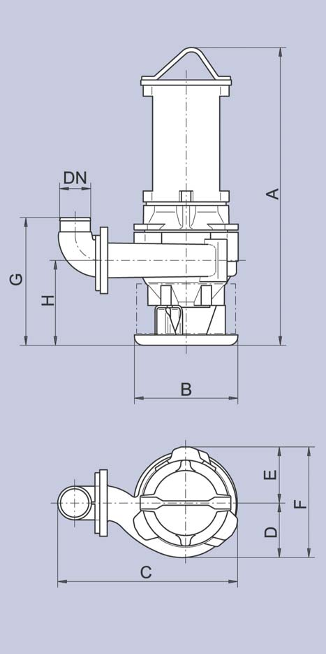 vázméret 58, 62, 66 és 7 vázméret / típus Méretek DN A B C D E F G H K L M N O ØP ØR ØS ØT U V X Y ØZ 66 S3 58 M 3 1915 1765 15 131 79 44 525 355 4 4 62 7 15 4 445 23 28 5 42 25 27 88 S2 58 H 25 17