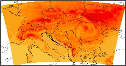 A sugárzási kényszer változásán alapuló új éghajlati szcenáriók a Kárpát-medence térségére EEA-C13-10 24 2021 2050 2069 2098 ALADIN_8.5 RegCM_4.5 ALADIN_8.5 RegCM_4.5 DJF SON JJA MAM Éves 6.