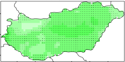 A sugárzási kényszer változásán alapuló új éghajlati szcenáriók a Kárpát-medence térségére EEA-C13-10 35 2021 2050 2069 2098 ALADIN_8.5 RegCM_4.5 ALADIN_8.5 RegCM_4.5 DJF SON JJA MAM Éves 18.