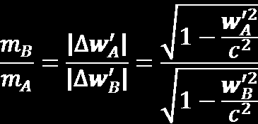 13 A relativisztikus tömeg (13) Ez viszont éppen azt jelenti, hogy felírhatjuk a összefüggést.