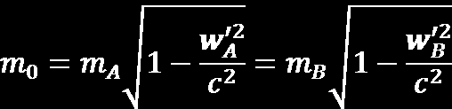 14 A relativisztikus tömeg (14) Az átszorzások elvégzése után: Értelemszerűen ennek az