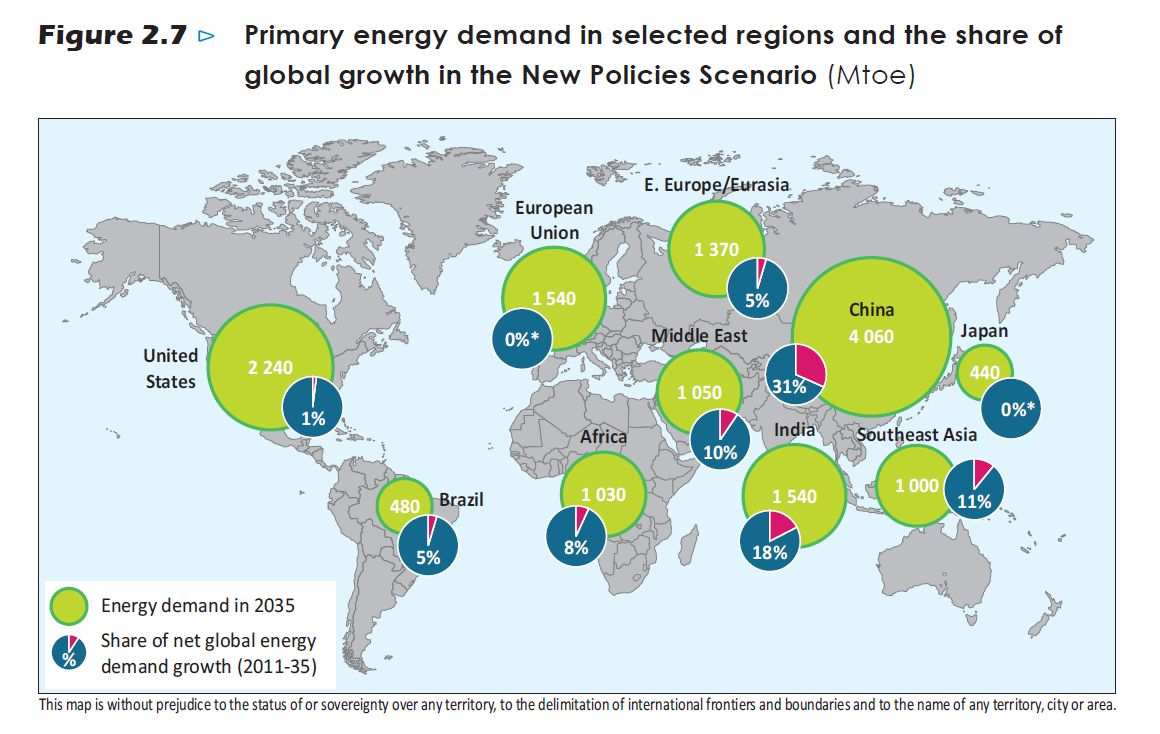 Teljesen más képet mutat ma már a Föld energiatérképe, mint akár csak 5 évvel ezelőtt Forrás: