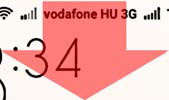 SIM KÁRTYÁK KEZELÉSE SIM kártya behelyezése, majd a készülék bekapcsolása után az alábbi képernyőt láthatja az Ön szolgáltatójának megfelelően. 1.