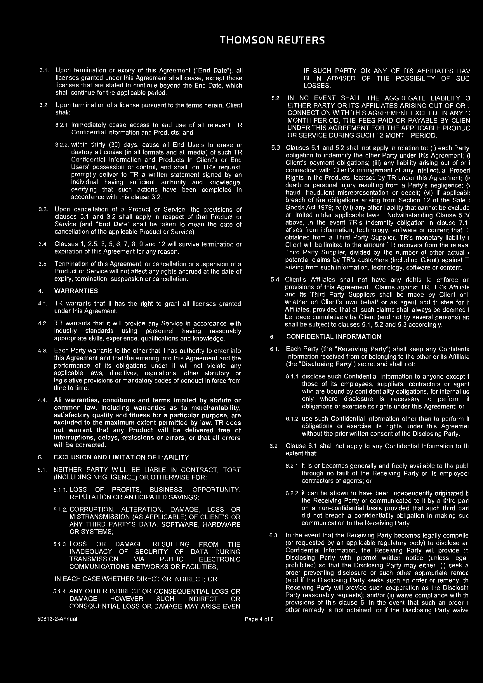 THOMSON REUTERS 3.1.