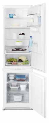 Hűtés-fagyasztás Kombinált hűtő-fagyasztók Kombinált hűtő-fagyasztó ENN3153AOW A FreshPlus kombinált hűtőszekrényben az ételek hosszabb ideig megőrzik frissességüket.