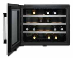 Kompakt Borhűtő ERW0670A Kompakt borhűtő Ha igazán egyedi konyhát szeretne alkotni, építse egymás mellé vagy alá kompakt készülékeit.