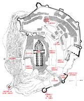 Mont-Saint-Michel: Bencés apátság (1035-, 12. sz., 13. sz., 15. sz.) A Romanika építészete II.