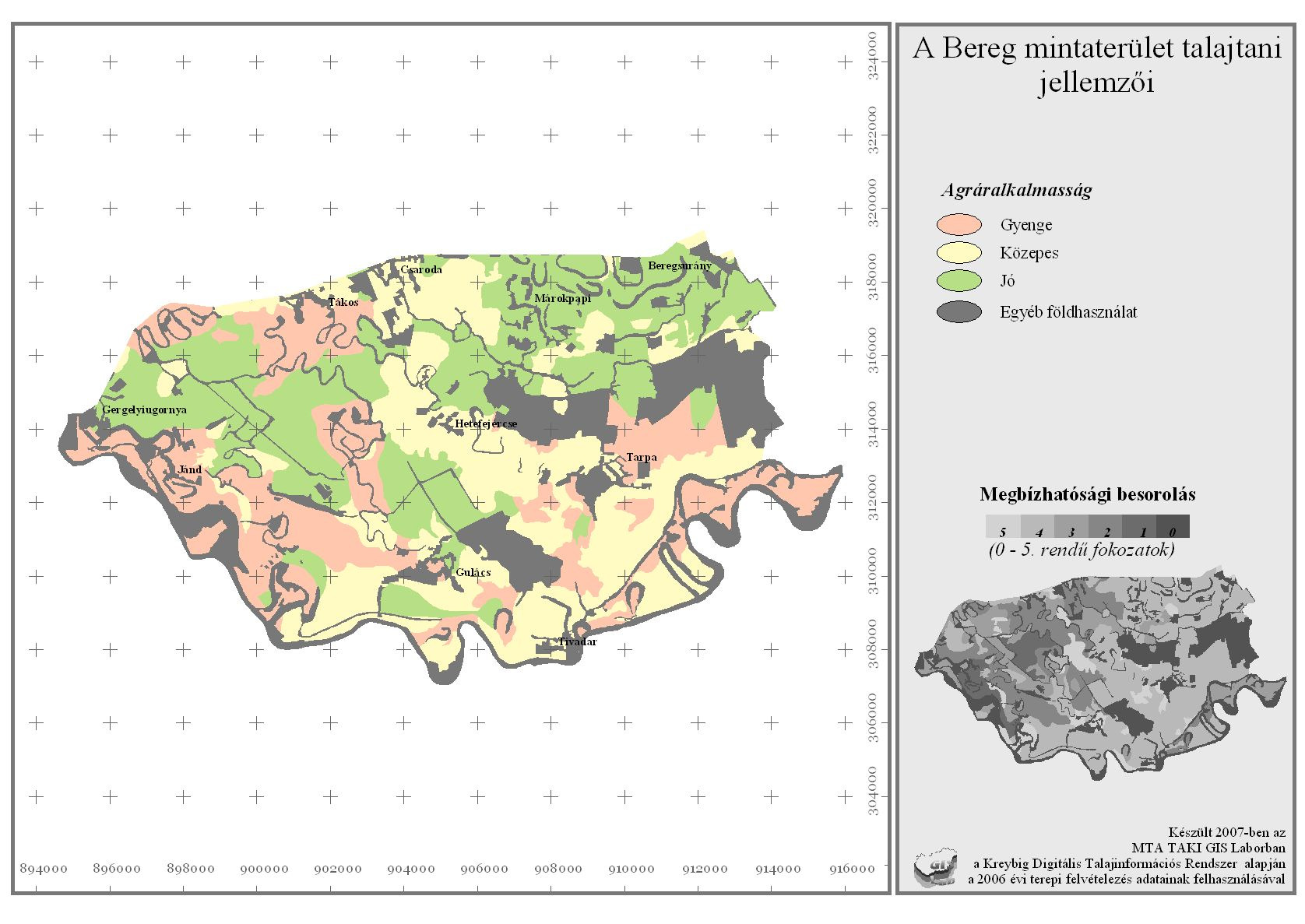 Szabó J, Dombos M, Pásztor L, Bakacsi Zs, László P. Practical problems of soil state assessment; experiments in the Bodrogköz sample area. Tájökológiai Lapok, 6(1), 2008; 27-41. 1.