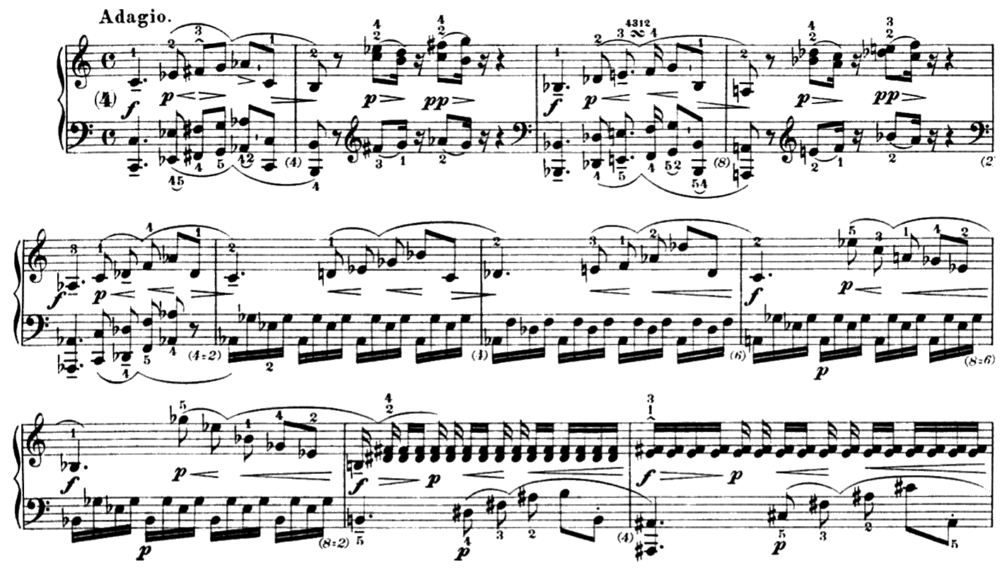 STACHÓ LÁSZLÓ: Érzékiség és szigor Az elôadómûvész Bartók 57 19. kotta. Mozart: c- moll fantázia K.