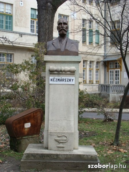 Kézmárszky Tivadar (1842-1902) Szülész, nőgyógyász egyetemi tanár (Szoborfelújítás.