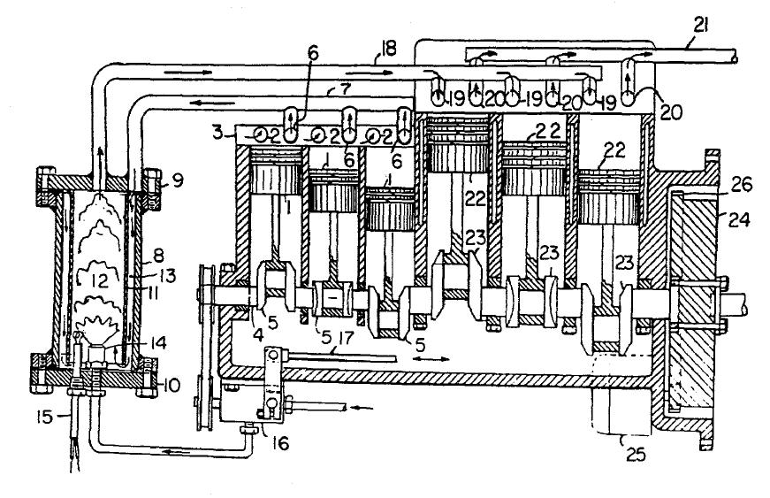 2877663 Radial engine master crank pin bearing assembly (1959.mar.17.) 13.