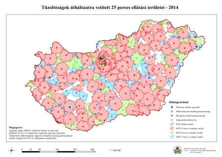 Az egyesületek bevetésével a cél az, hogy a fehér foltok 3 elérésének ideje minél nagyobb mértékben közelítsen az ideális felé, tehát minél kevesebb település legyen 15 perces elérési időn túl.