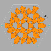 A legfontosabb oxidok Kvarc - SiO 2 ; trigonális, hexagonális Opál - SiO 2.