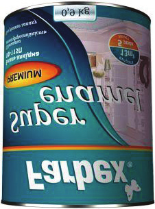 Super Enamel PP-115" Magasfényű zománcfesték fémre, fára Prémium, magasfényű oldószeres zománcfesték.