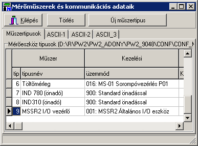 METRISoft KFT PW2.EXE Jármű Mérlegelő Program 8/7 Hmvhely Jókai u.30.