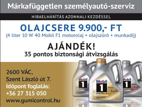 Vác és vonzáskörzete 2017. február 17., XXv/7. Kövesd a Szuperinfót a Facebookon! w w w. f a c e b o o k. co m / w w w. s z u p e r i n f o.