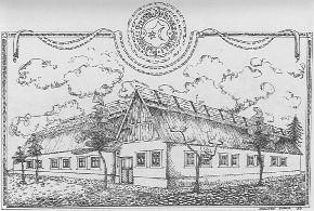 14 a tiszántúli református iskolák Az Ógimnázium helyén álló egykori iskolaépület. Szilágyi Dóra rajza, 1993 a 18.